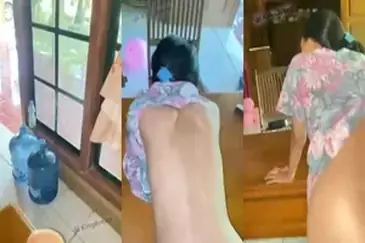 Tante Diewe Kang Galon Pintu Masih Kebuka
